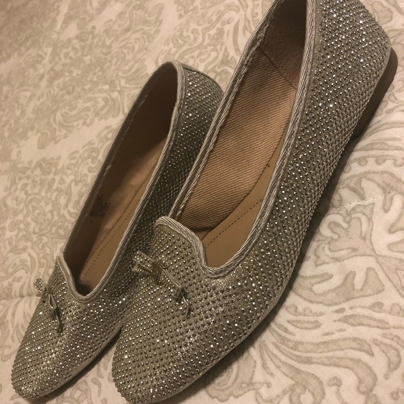 Beautiful and classic flat shoes from Charter Club size 8.5 like new - Picture 5 of 6